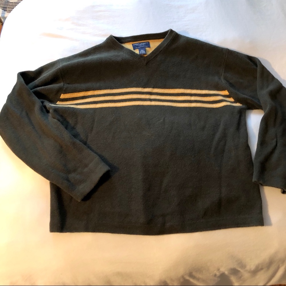 Men’s Warm V-Neck Sweater